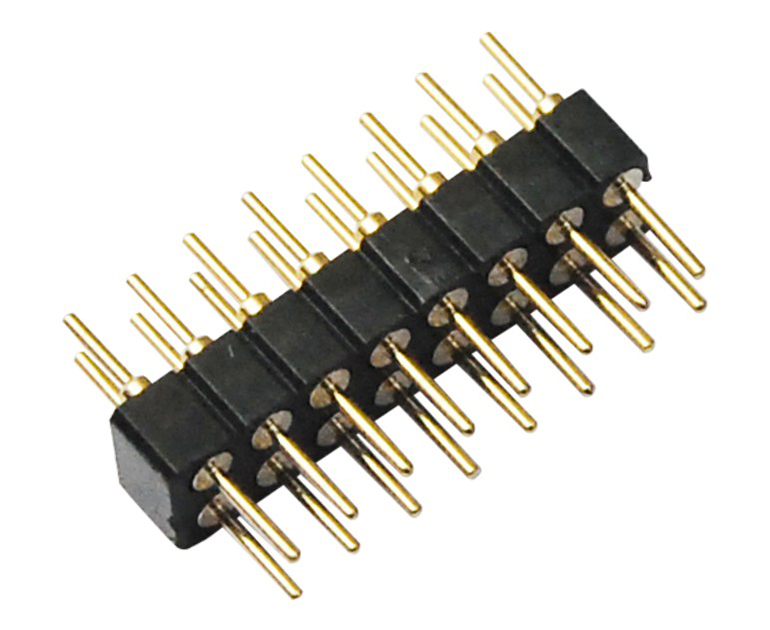 圆孔PH2.0 双排 180°